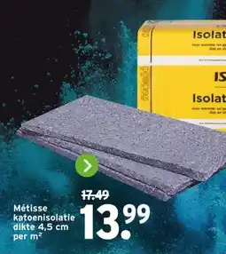 GAMMA Métisse katoenisolatie dikte 4,5 cm aanbieding