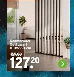 GAMMA Roomdivider Opti zwart aanbieding