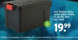 GAMMA Iris Heavy Duty opbergbox aanbieding