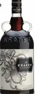 Gall & Gall The Kraken Black Spiced Rum 70CL aanbieding