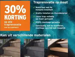 GAMMA Traprenovatie op maat aanbieding