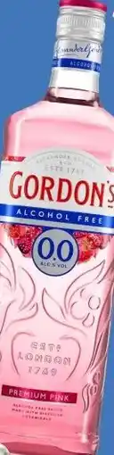 Gall & Gall Gordon’s Pink Gin Alcoholvrij 70CL aanbieding