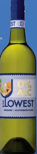 Gall & Gall The Lowest Riesling/Sauvignon 75CL aanbieding