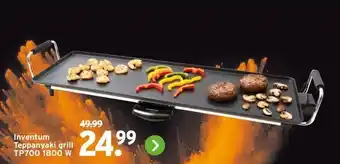 GAMMA Inventum Teppanyaki grill TP700 aanbieding