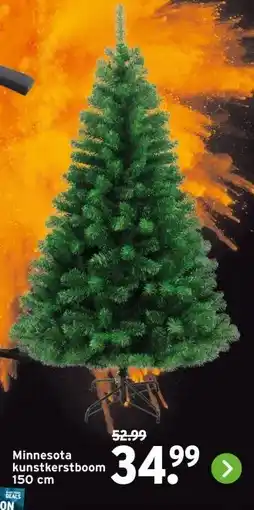 GAMMA Minnesota kunstkerstboom 150 cm aanbieding