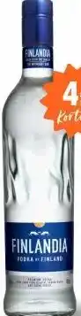 Gall & Gall Finlandia Vodka 70CL aanbieding