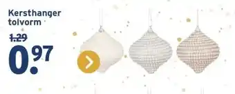 GAMMA Kersthanger tolvorm aanbieding