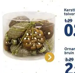 GAMMA Ornamenten bruin aanbieding