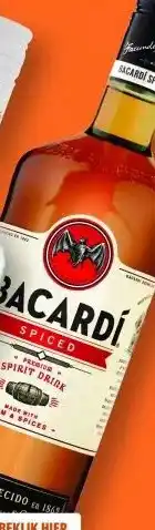 Gall & Gall Bacardí Spiced 100CL aanbieding