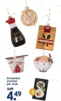 GAMMA Ornament oriental per stuk aanbieding