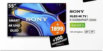 Expert Sony K-55XR84PAEP (2024) BRAVIA 8 aanbieding