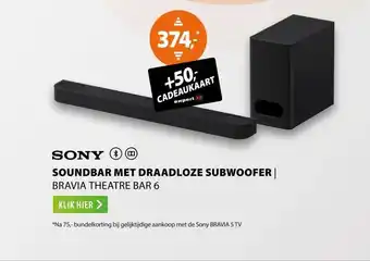 Expert Sony BRAVIA Theatre Bar 6 aanbieding