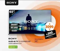 Expert Sony K-65XR8M25BP (2025) BRAVIA 8 II aanbieding