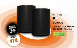 Expert Sonos ERA 100 Zwart aanbieding