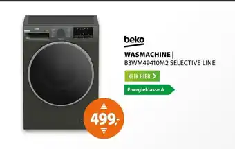 Expert Beko B3WM49410M2 Selective Line Grijs aanbieding