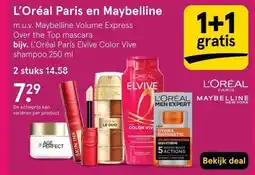 Etos L'Oréal Paris en Maybelline aanbieding