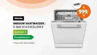Expert Miele G 5663 SCVi Excellence aanbieding