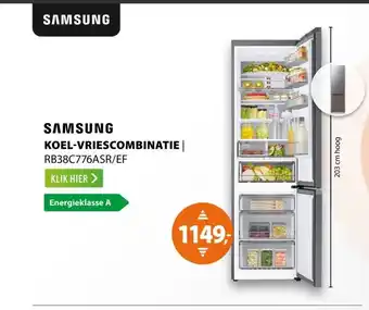 Expert Samsung RB38C776ASR/EF Inox aanbieding