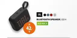 Expert JBL GO 4 Zwart aanbieding