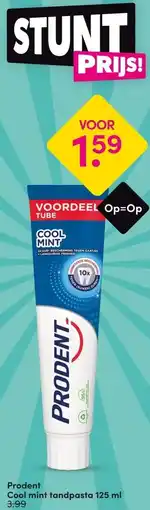 DA Prodent Cool mint tandpasta aanbieding