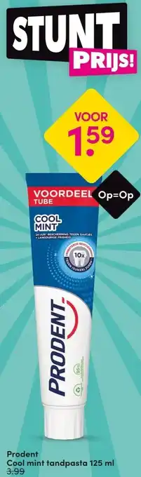 DA Prodent Cool mint tandpasta aanbieding