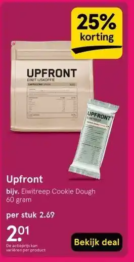 Etos Upfront aanbieding