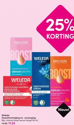 DA Weleda Gezichtsreiniging en -verzorging aanbieding