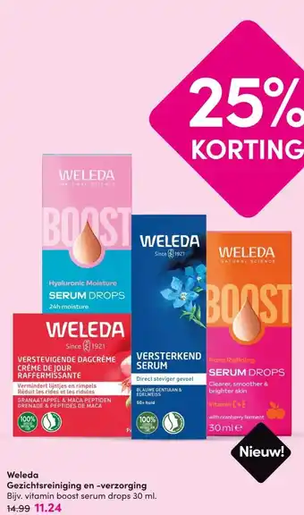 DA Weleda Gezichtsreiniging en -verzorging aanbieding