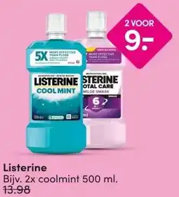 DA Listerine aanbieding