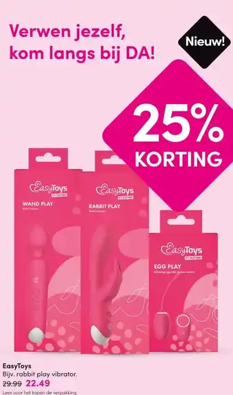 DA EasyToys aanbieding