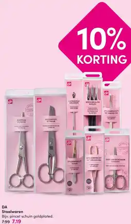 DA DA Staalwaren aanbieding