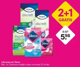 DA Libresse en Tena aanbieding