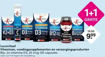 DA Lucovitaal Vitaminen, voedingssupplementen en verzorgingsproducten aanbieding
