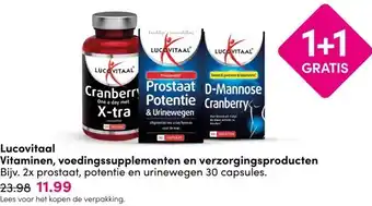 DA Lucovitaal Vitaminen, voedingssupplementen en verzorgingsproducten aanbieding