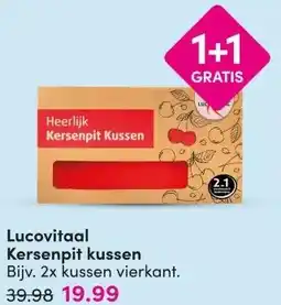 DA Lucovitaal Kersenpit kussen aanbieding