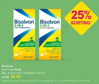 DA Bisolvon 2-in-1 en Dual aanbieding
