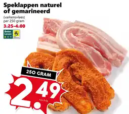 Coop Speklappen naturel of gemarineerd aanbieding