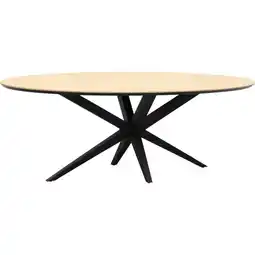 Budget Home Store Eettafel Wies Ovaal aanbieding