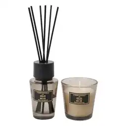 Budget Home Store Giftset Geurstokje en geurkaars No.55 aanbieding