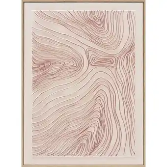 Budget Home Store 3D schilderij Organic 60x80cm aanbieding