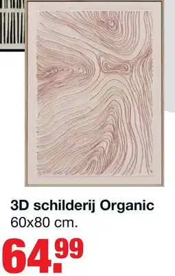 Budget Home Store 3D schilderij Organic aanbieding