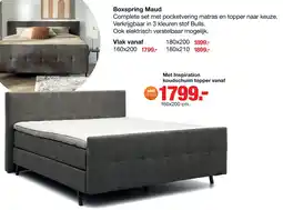 Budget Home Store Boxspring Maud aanbieding