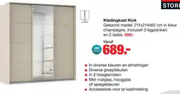 Budget Home Store Kledingkast Kick aanbieding