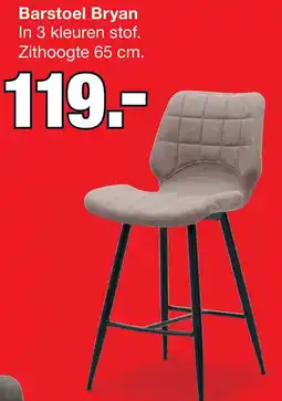 Budget Home Store Barstoel Bryan aanbieding