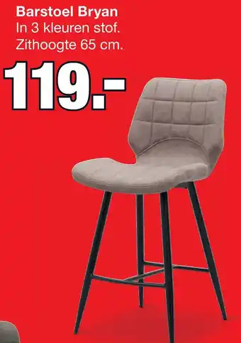 Budget Home Store Barstoel Bryan aanbieding