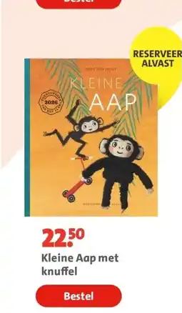 Bruna Kleine Aap met knuffel aanbieding