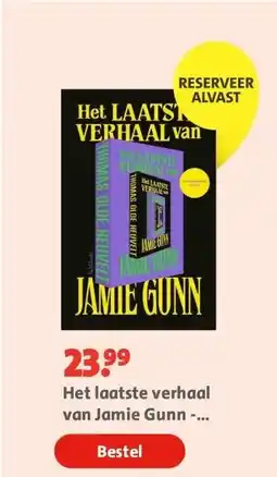 Bruna Het laatste verhaal van Jamie Gunn - Gesigneerd aanbieding
