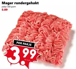 Coop Mager rundergehakt aanbieding