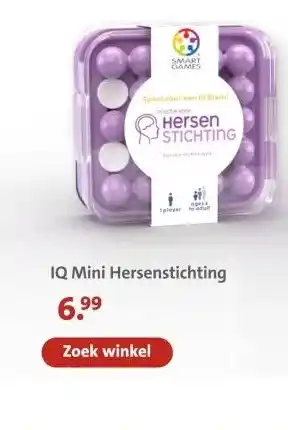 Bruna IQ Mini Hersenstichting aanbieding