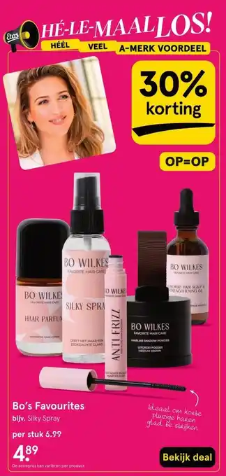 Etos Bo's Favourites aanbieding